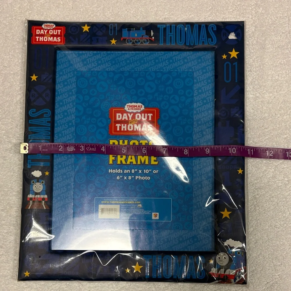 Thomas & Friends day out 8x19 Blue train Photo Frame nwt